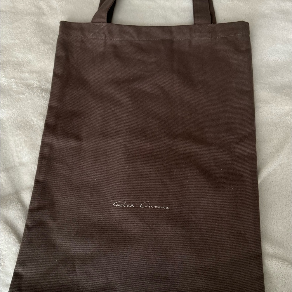 Rick Owens Brown Tote Bag